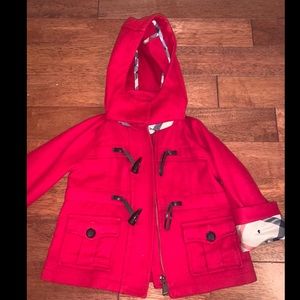 Burberry wool coat  girls size 4 yr (104 cm) .